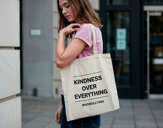 Bolsa tote “Buen rollo en marcha”